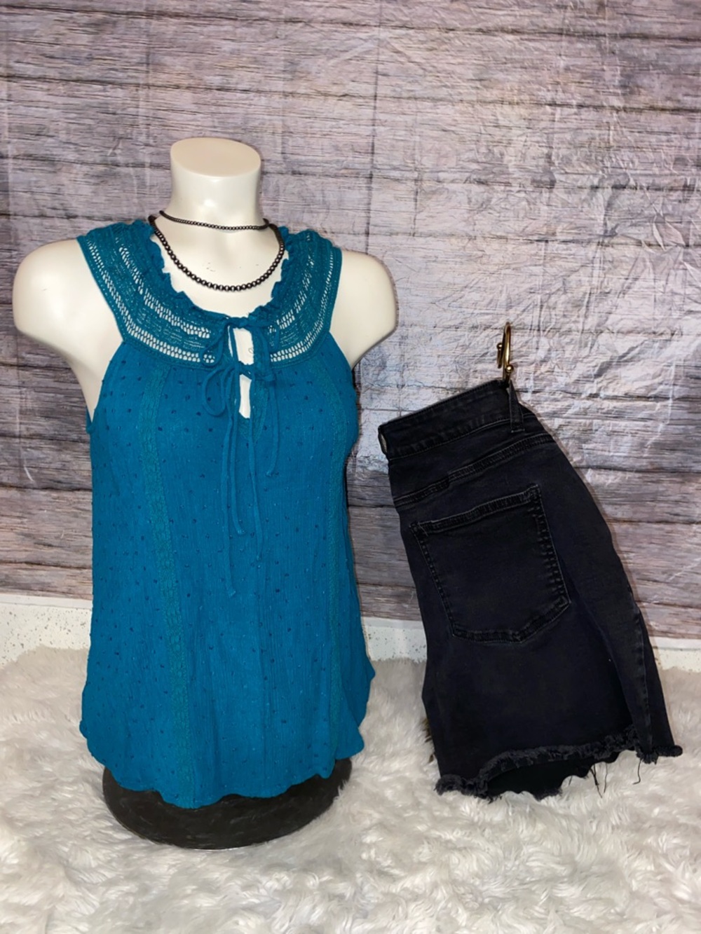 Maurices Teal  Sleeveless Tank